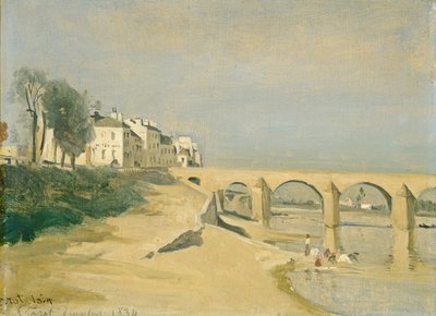 Puente sobre el Saona en Mâcon de Jean Baptiste Camille Corot